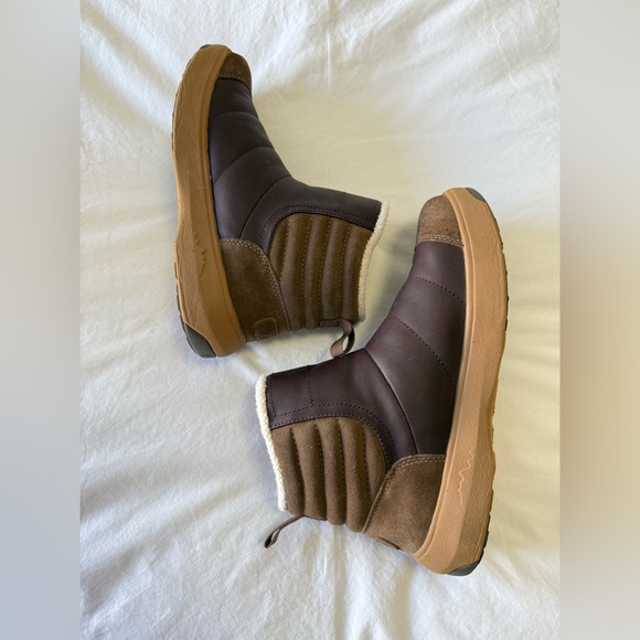 STIO | Women’s SZ 8 | Colter Boot Brown Leather Suede Slip On | Outdoor Chelsea - Picture 4 of 9